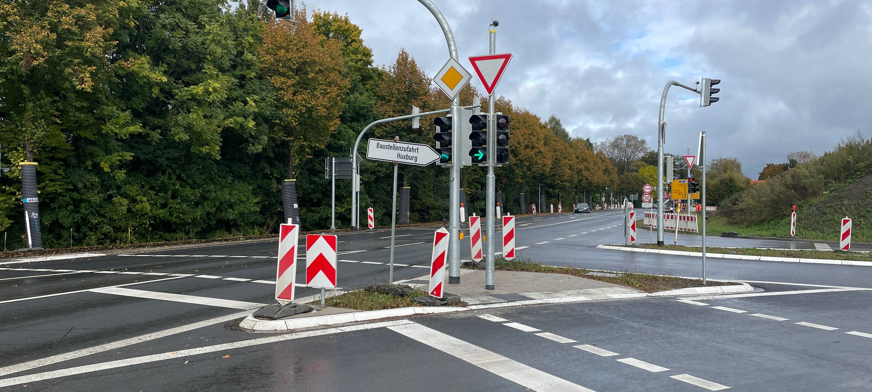 SENDEN: Neue Ampel in Betrieb