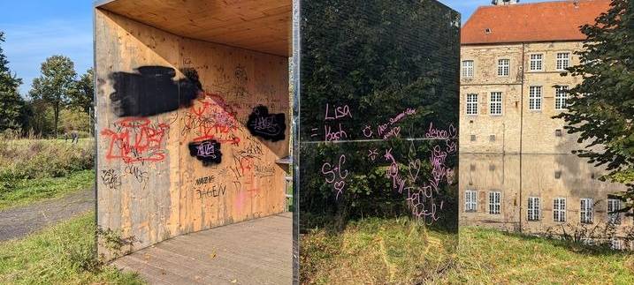 LÜDINGHAUSEN: Vandalismus an Stadtlandschaft