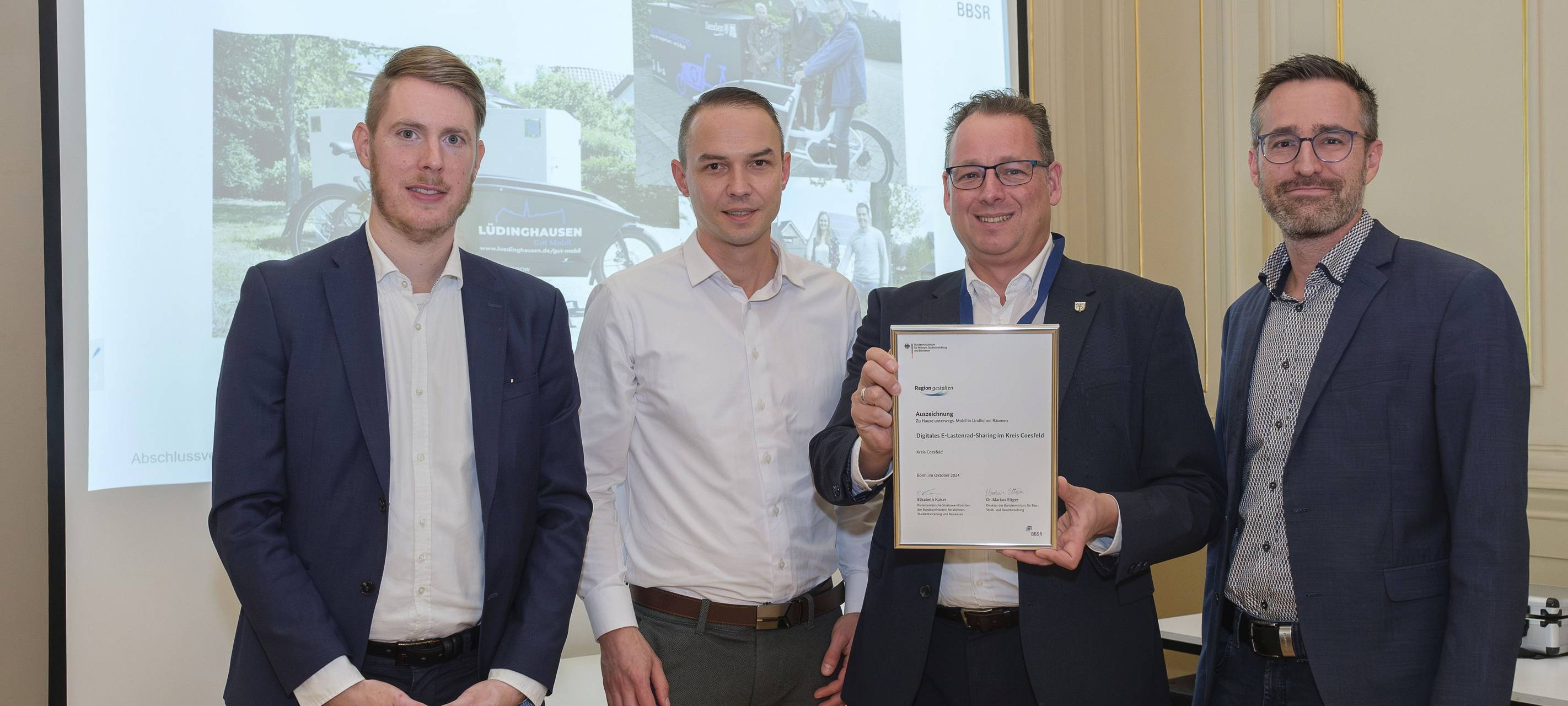 KREIS: Lastenrad-Projekt ausgezeichnet