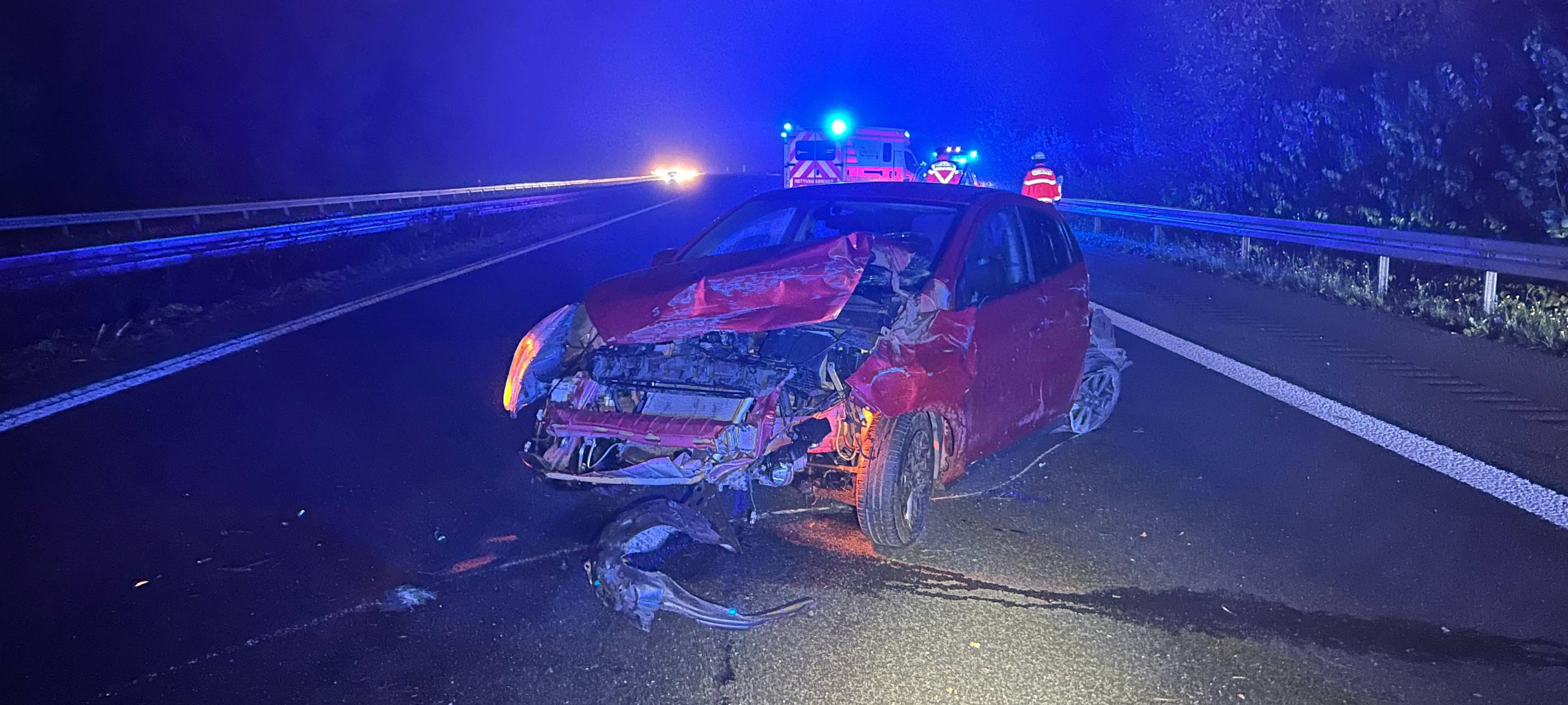 LAVESUM: Unfall auf A43