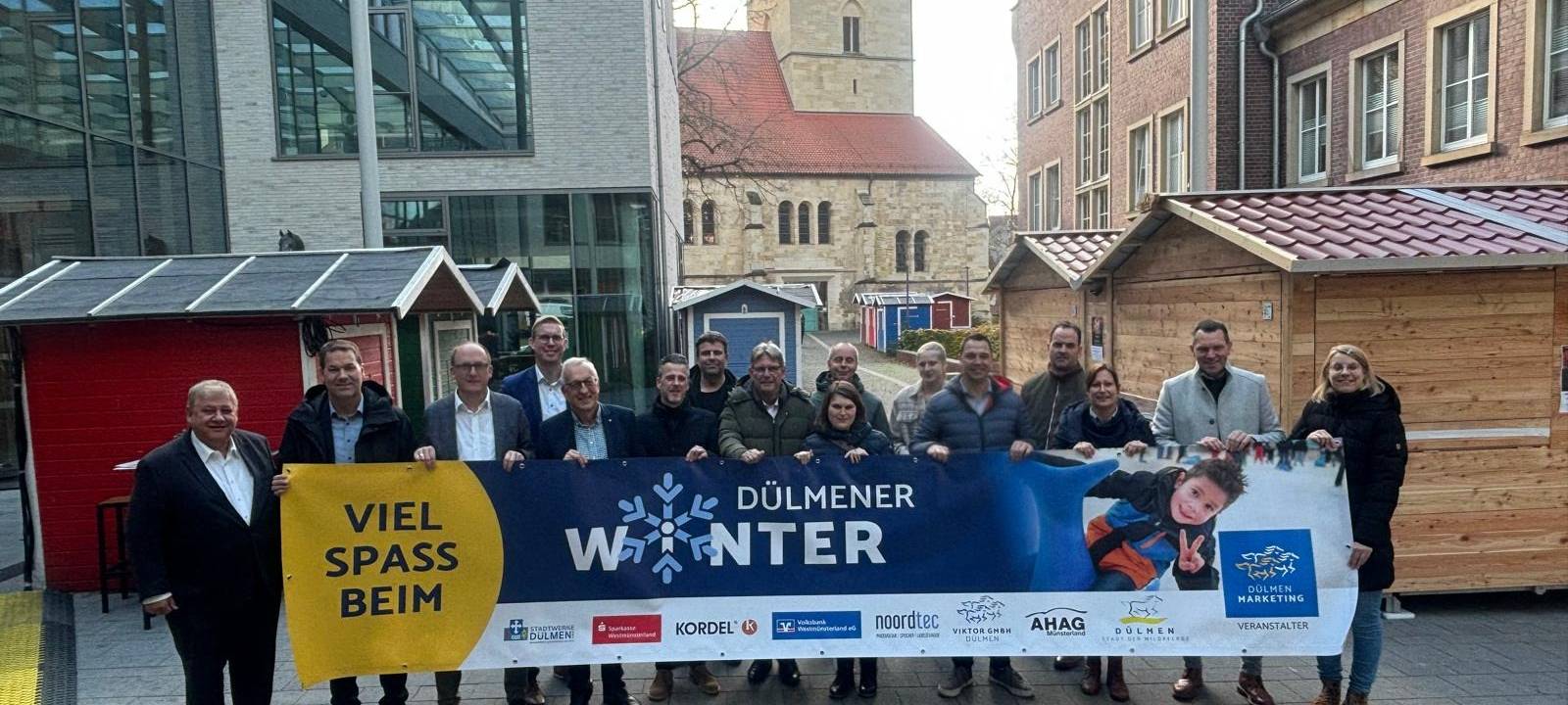DÜLMEN: Letzte Vorbereitungen für Dülmener Winter