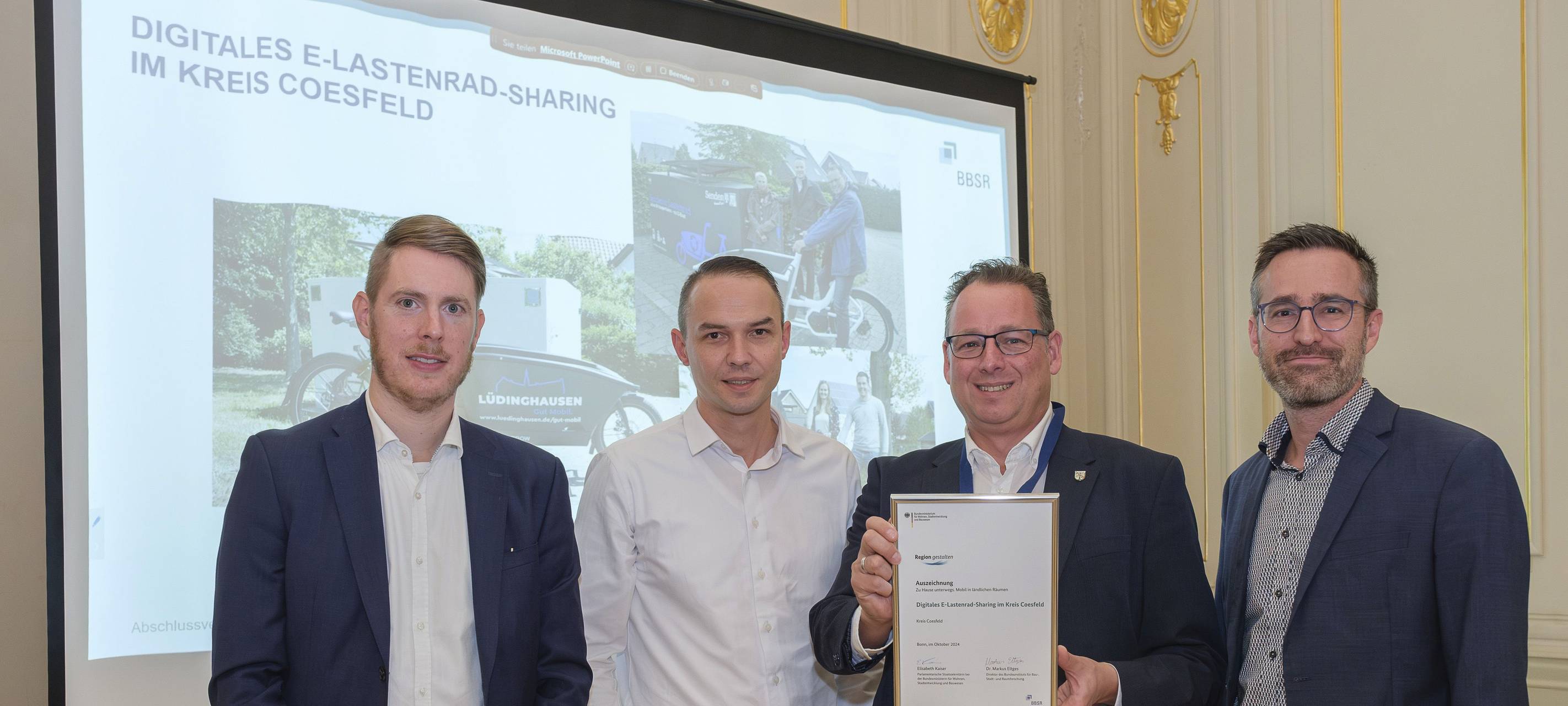 KREIS: Gemeinschaftsprojekt gewinnt Preis
