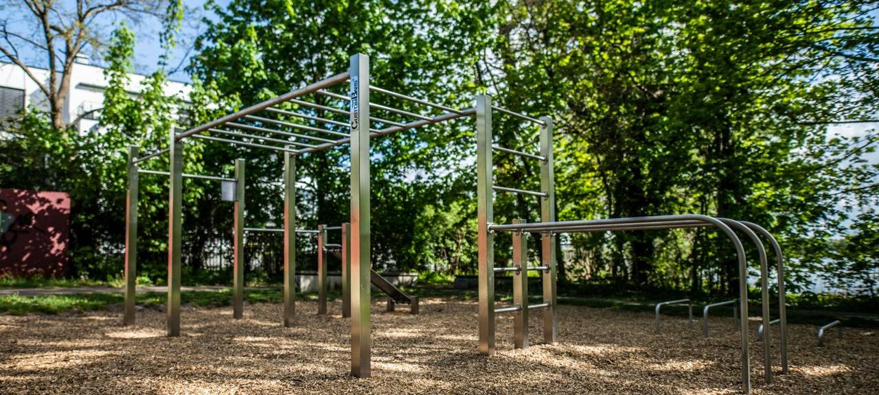 NORDKIRCHEN: Arbeiten für Calisthenics-Anlage