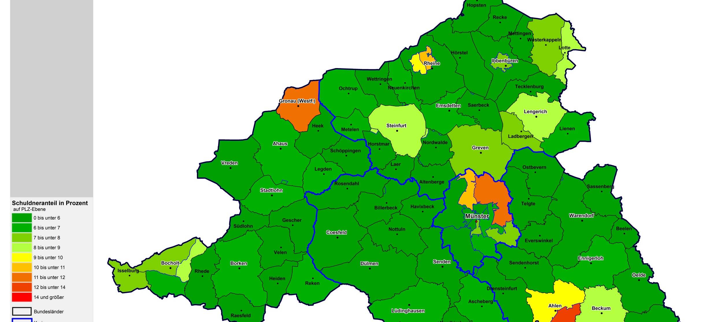 KREIS: Schuldneratlas 2024