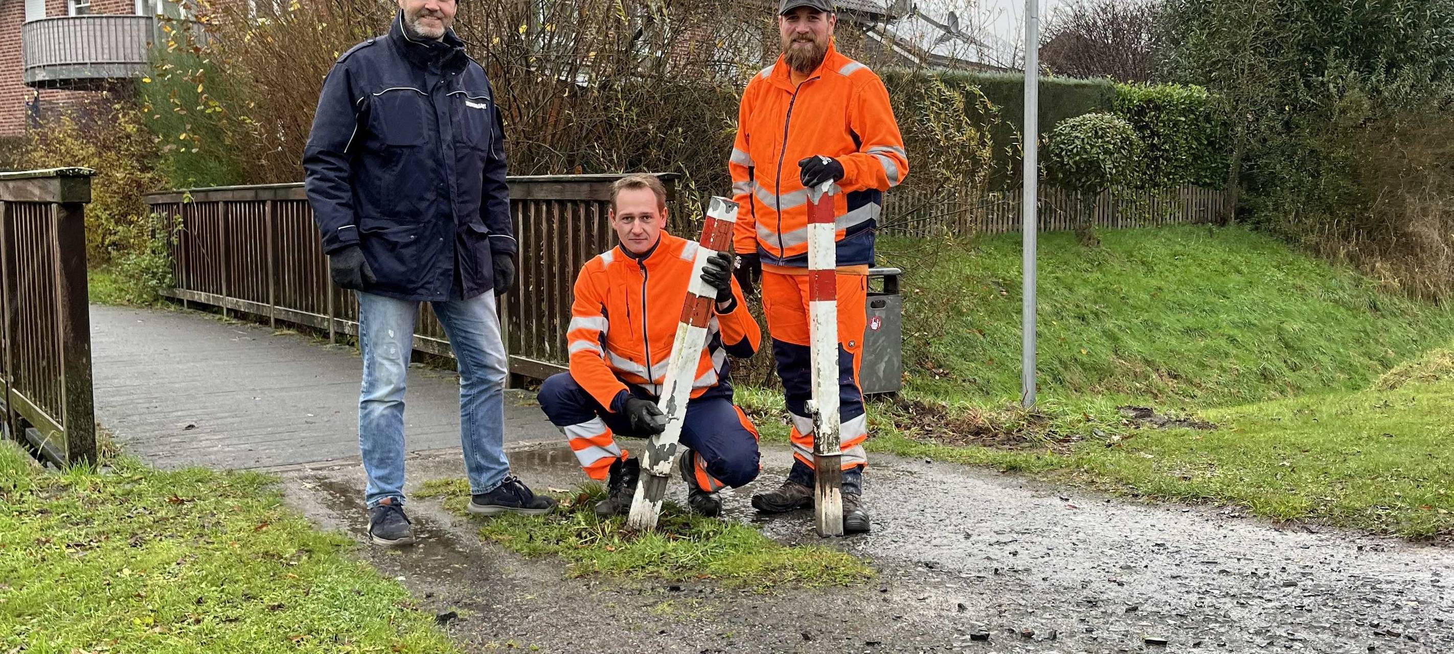 COESFELD: Stadt entfernt Pfosten und Sperren