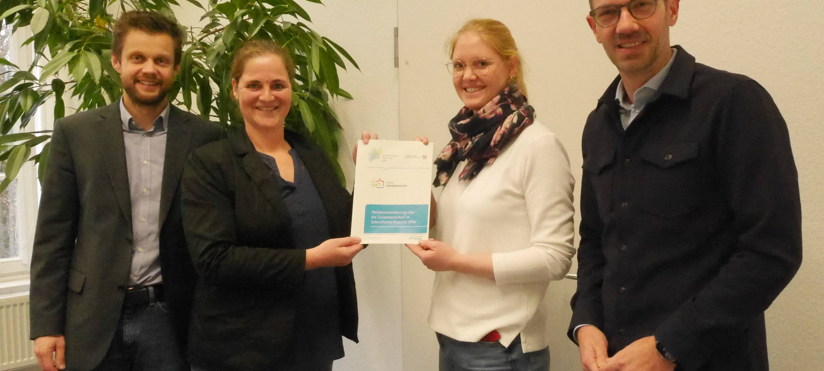 LÜDINGHAUSEN: weiter im Zukunftsnetzwerk Mobilität NRW