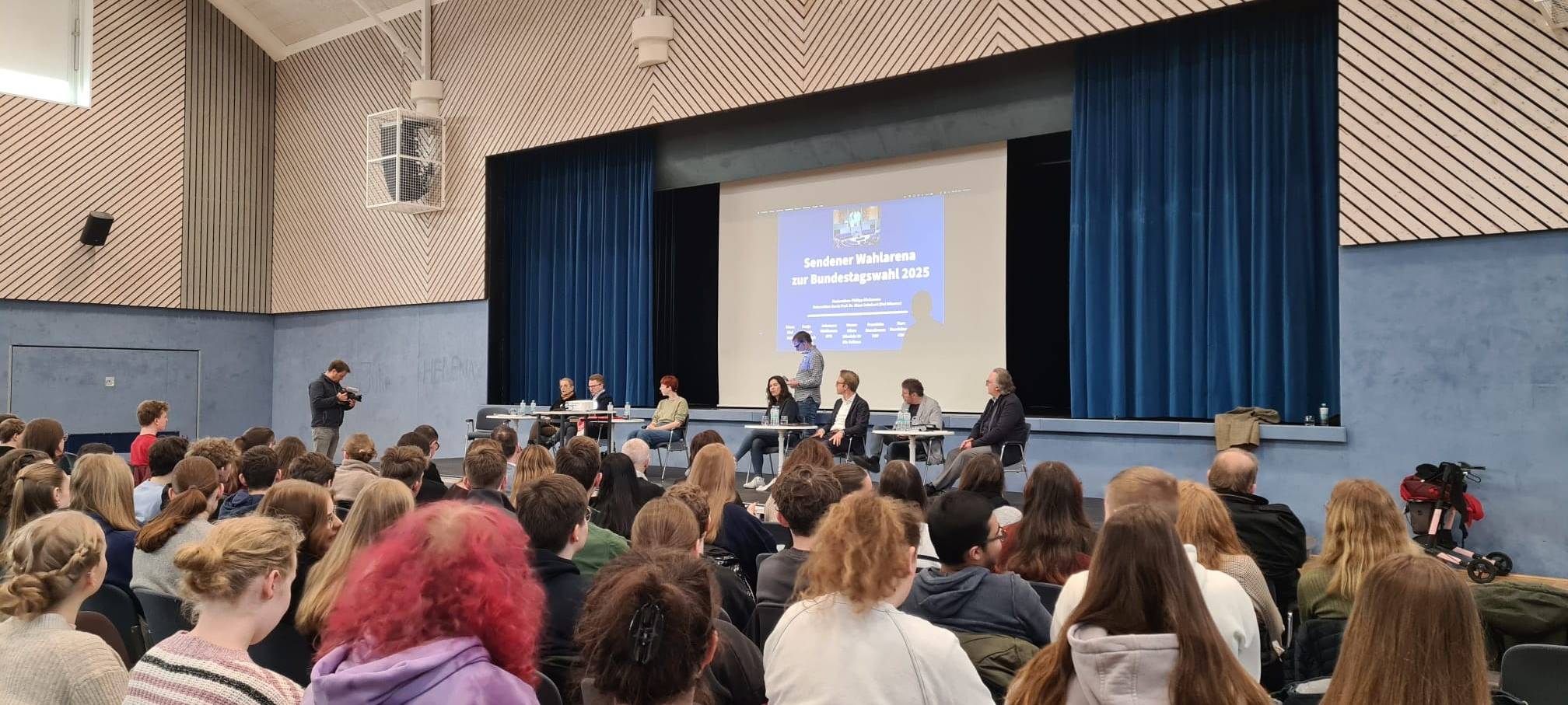 SENDEN: Wahlarena an Schule