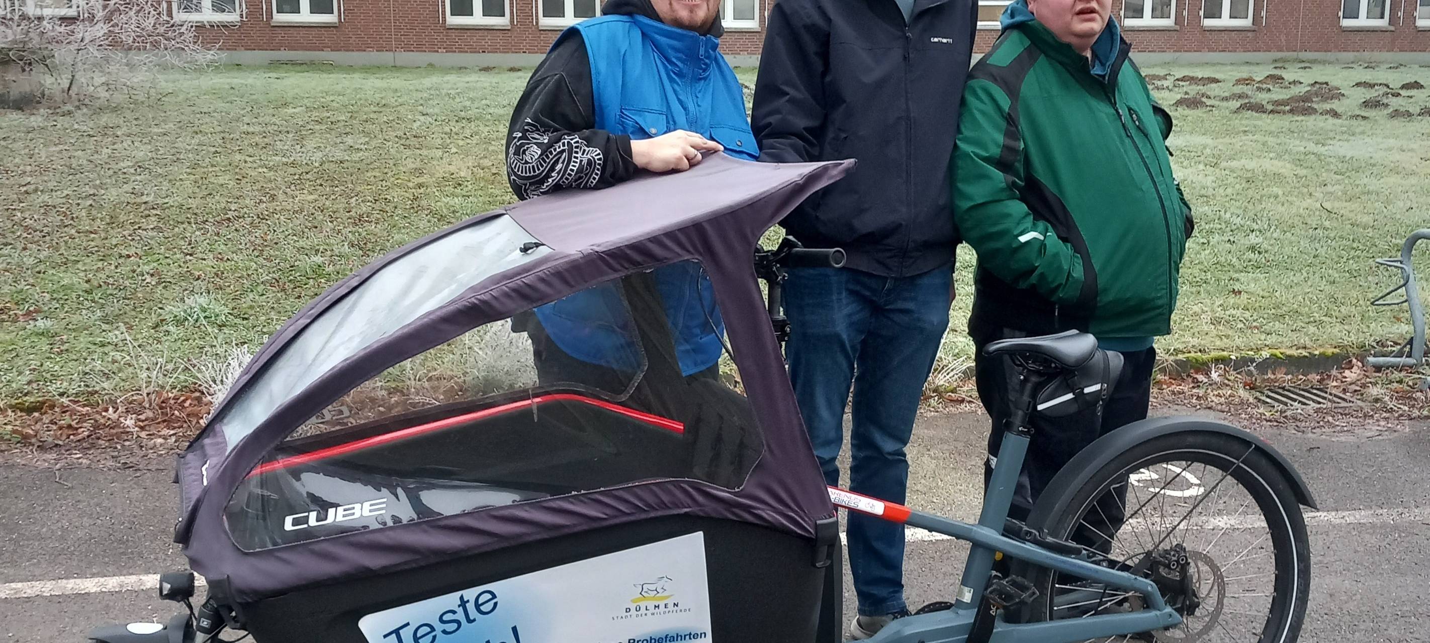 DÜLMEN: E-Lastenrad im Test