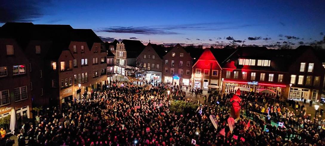 COESFELD: Laut für Demokratie