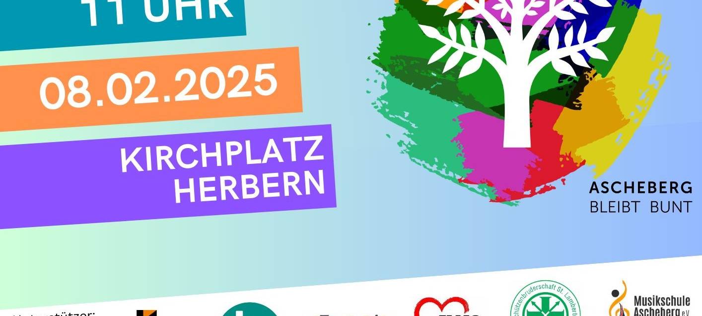 HERBERN: Demo für Vielfalt und Demokratie