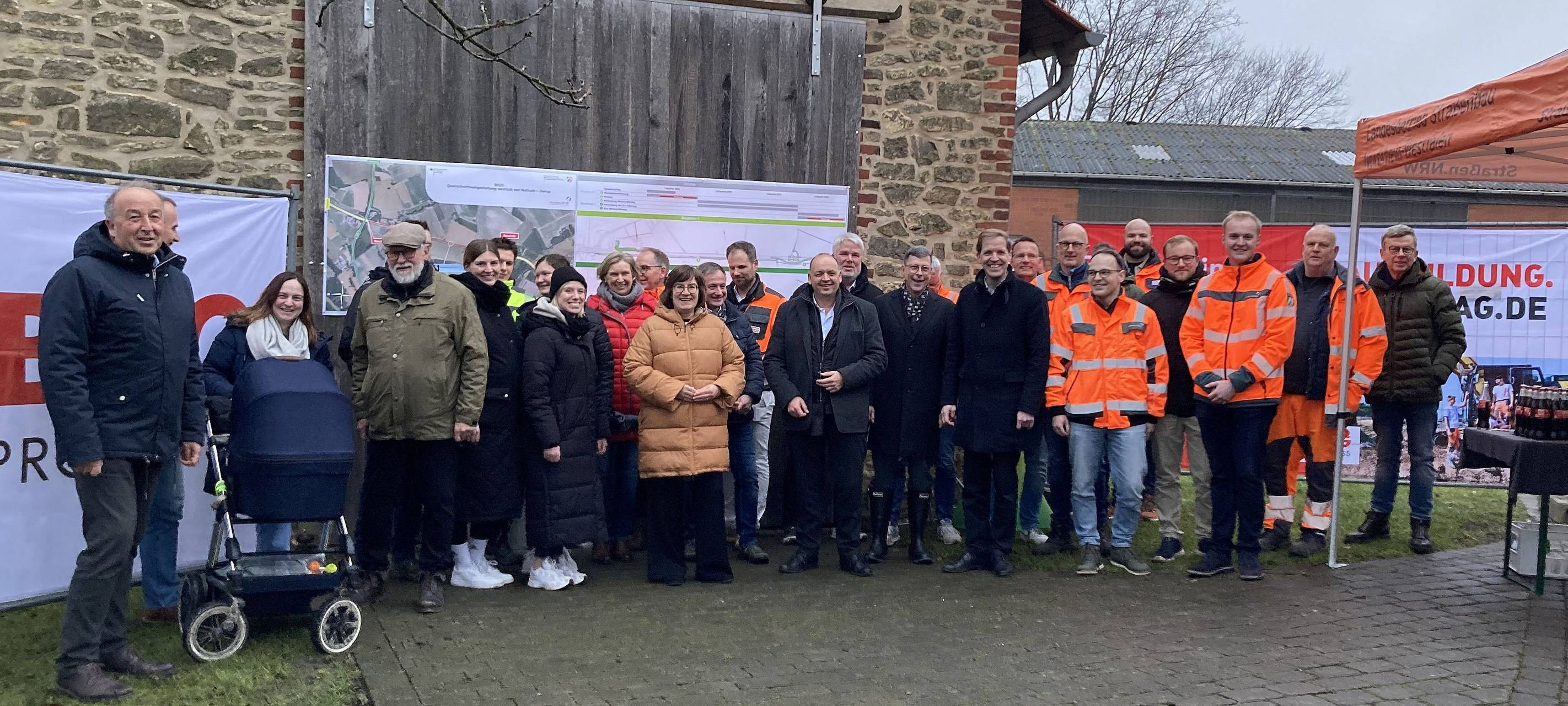 COESFELD/DARUP: B 525 wird umgestaltet