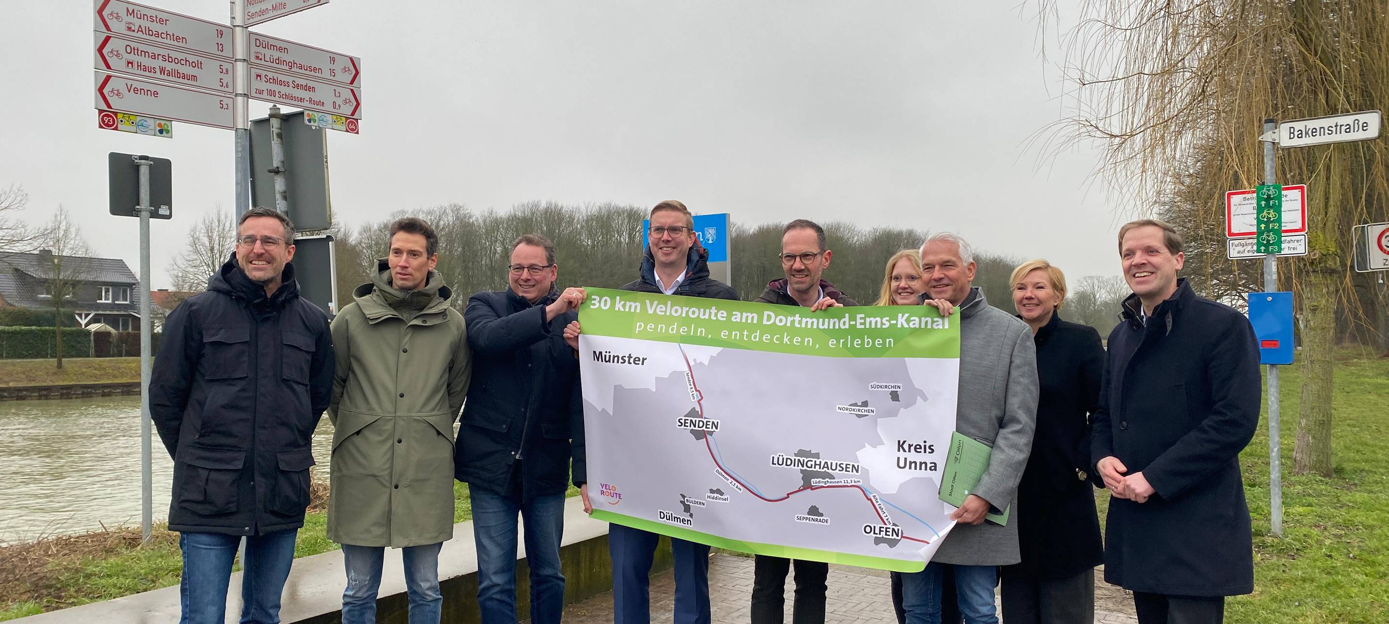 KREIS: Pläne für Veloroute am Dortmund-Ems-Kanal
