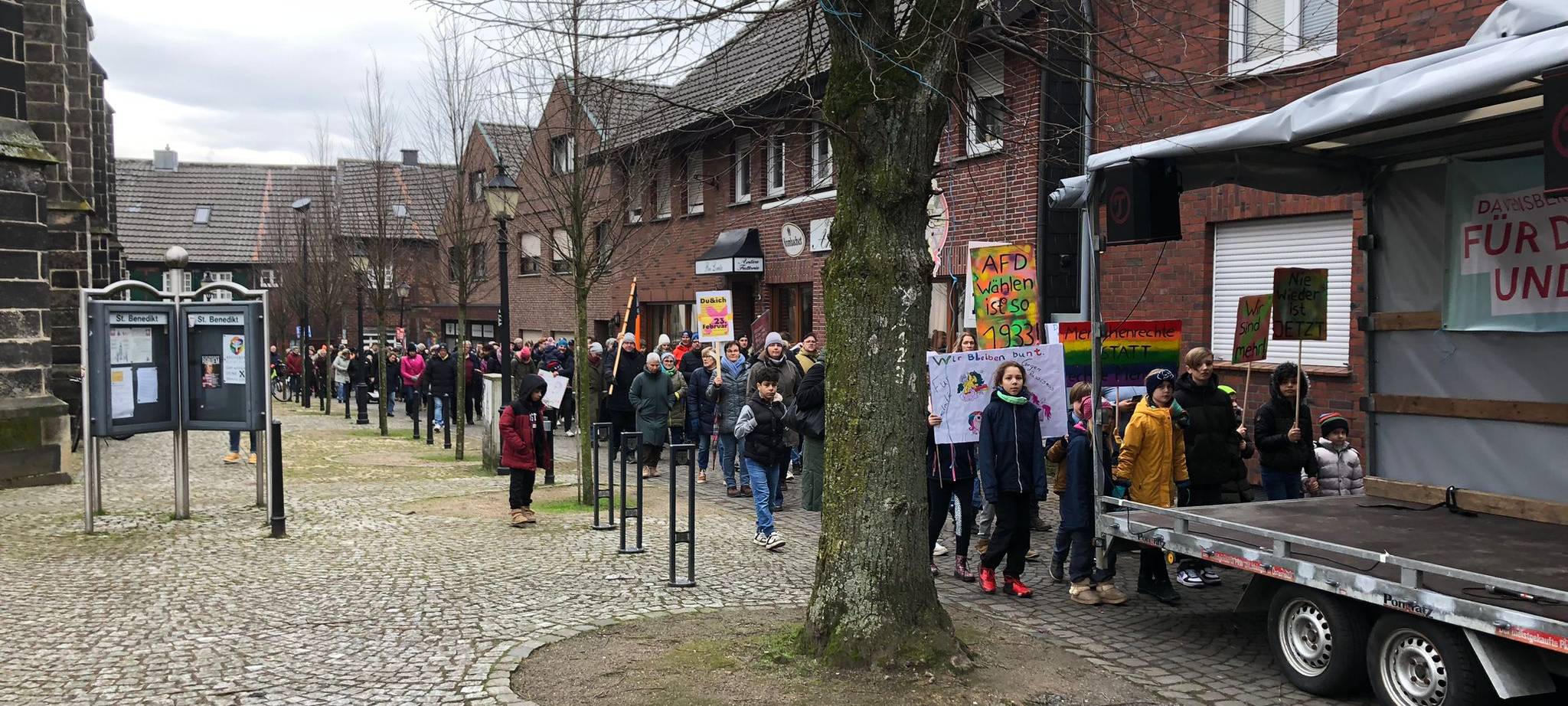 KREIS: Demonstrationen für Demokratie und Vielfalt