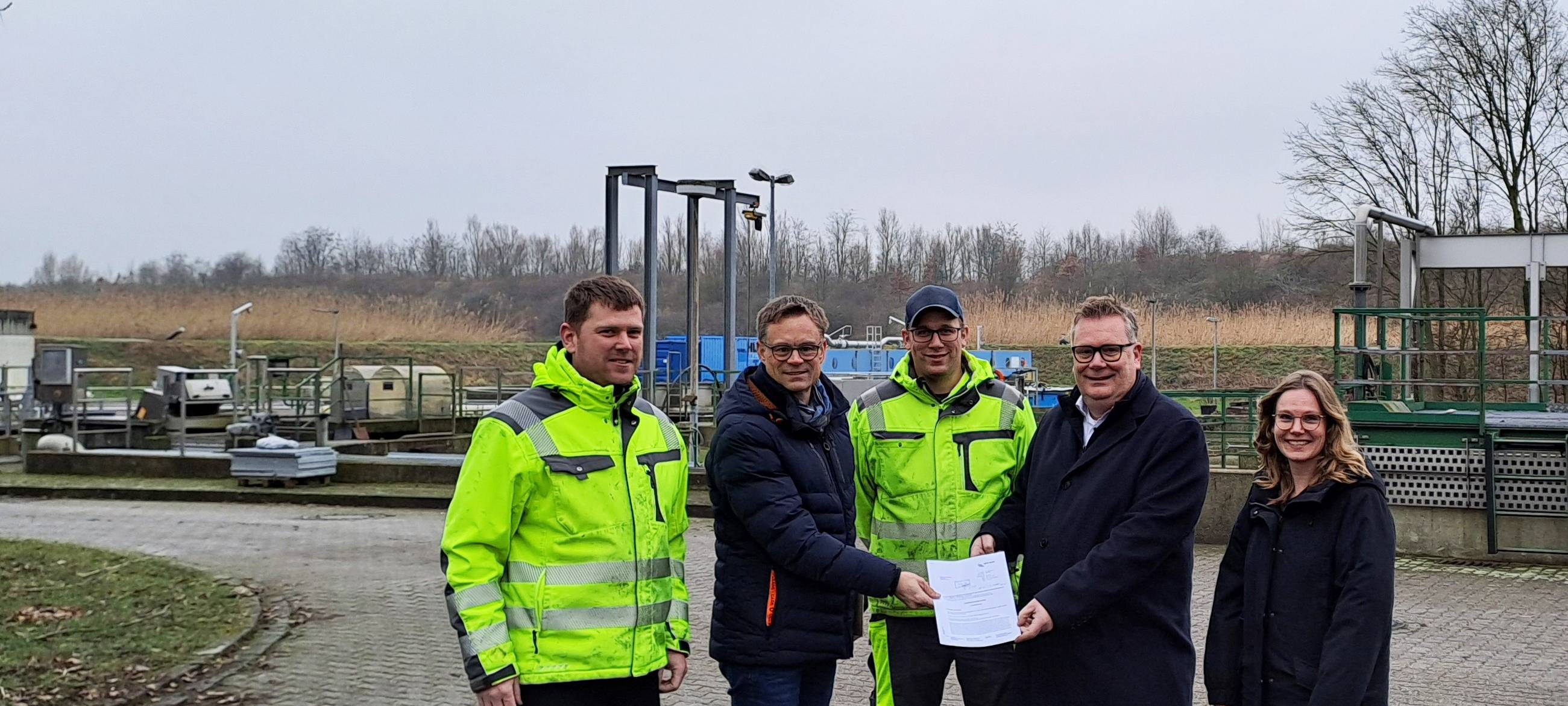 ASCHEBERG: Größere Kläranlage