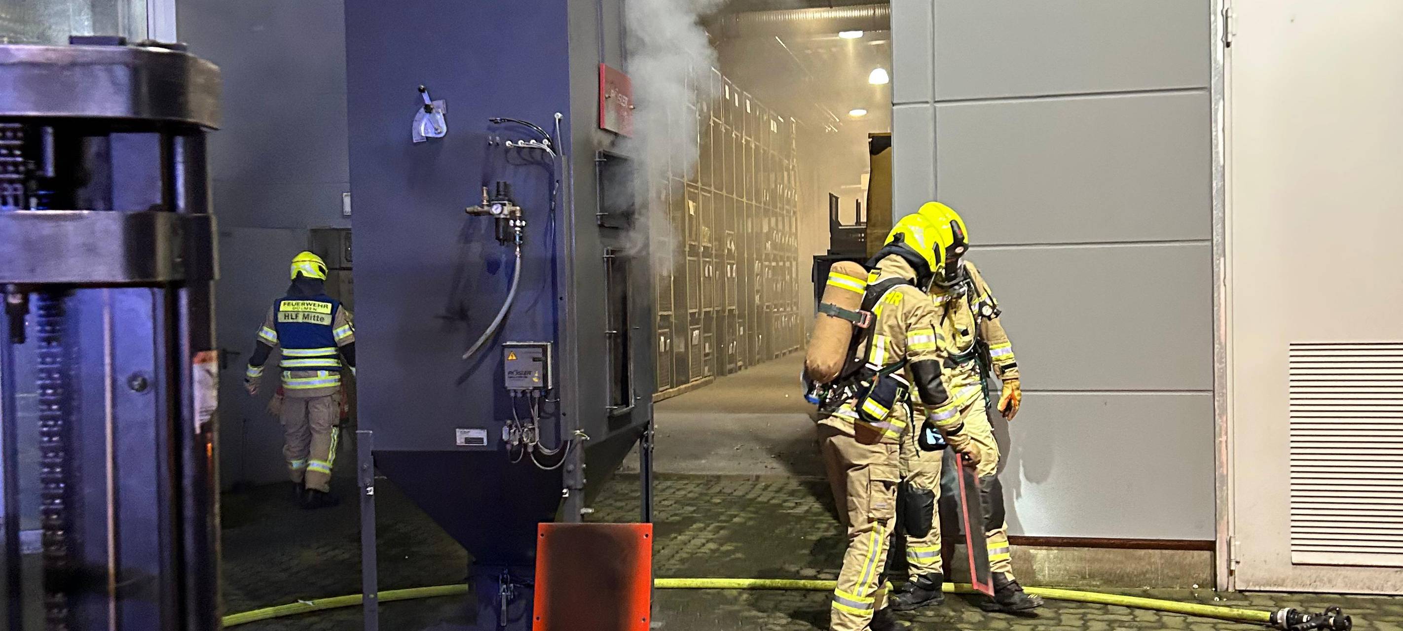 RÖDDER: Brand bei Maschinenbauer