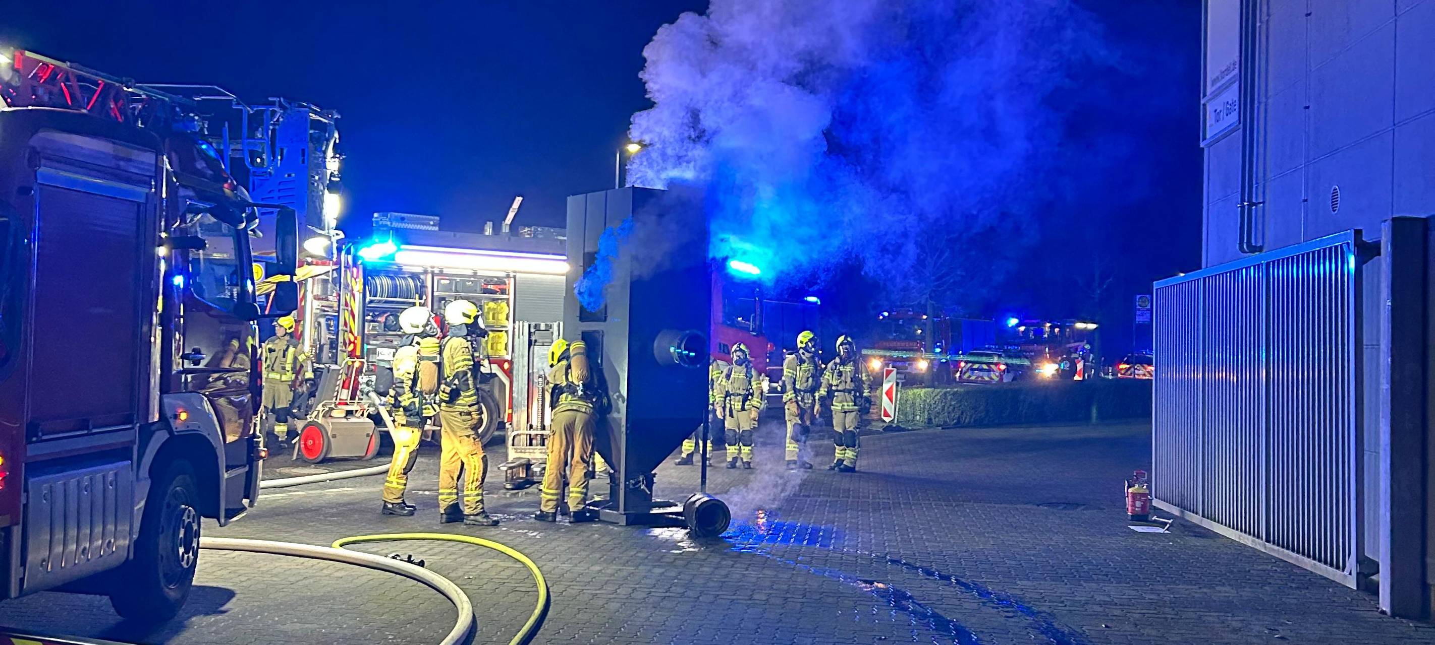 RÖDDER: Brand bei Maschinenbauer