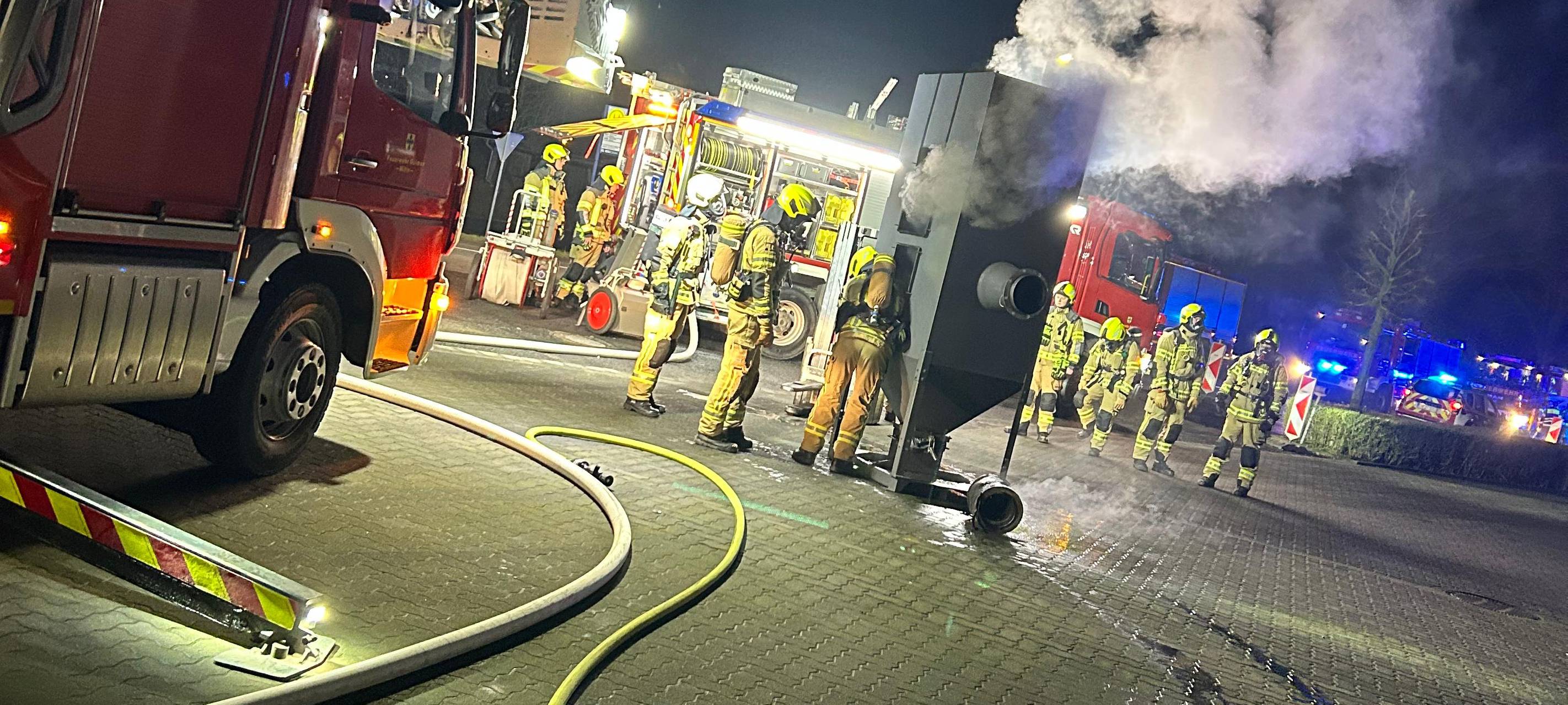 RÖDDER: Brand bei Maschinenbauer