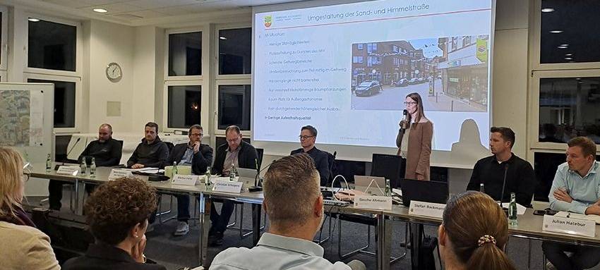 ASCHEBERG: Baustelle Sandstraße/Himmelstraße vorgestellt