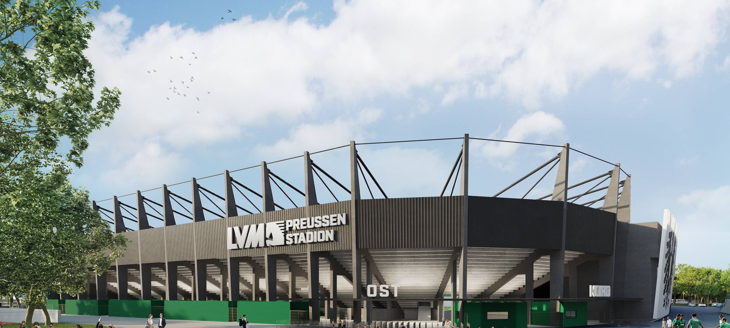 MÜNSTER: Bald LVM-Preußenstadion?!