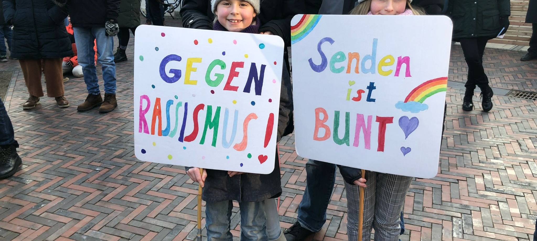 SENDEN: Friedliche Demo
