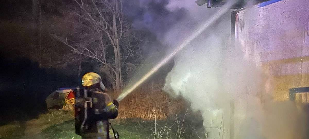 OLFEN: Brand beim Gut Eversum