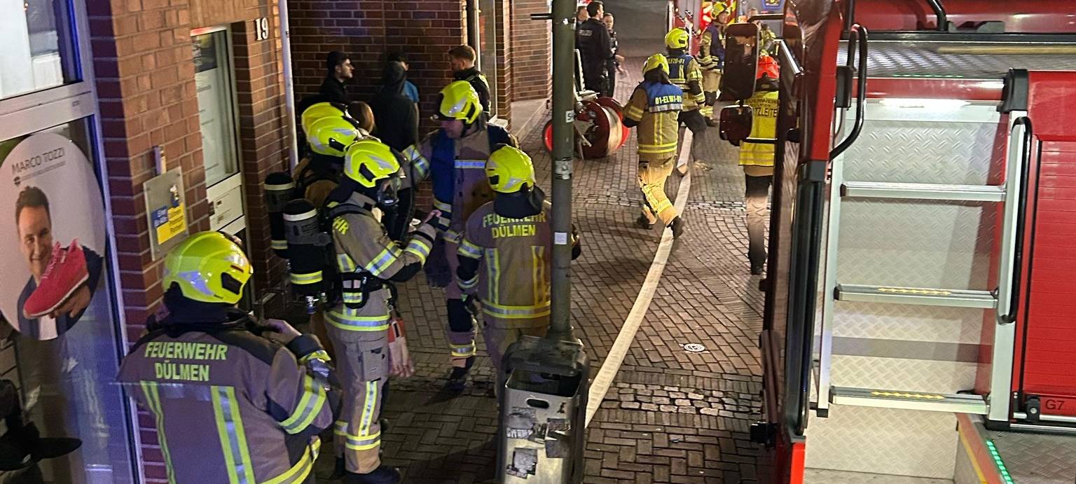 DÜLMEN: Feuerwehreinsätze