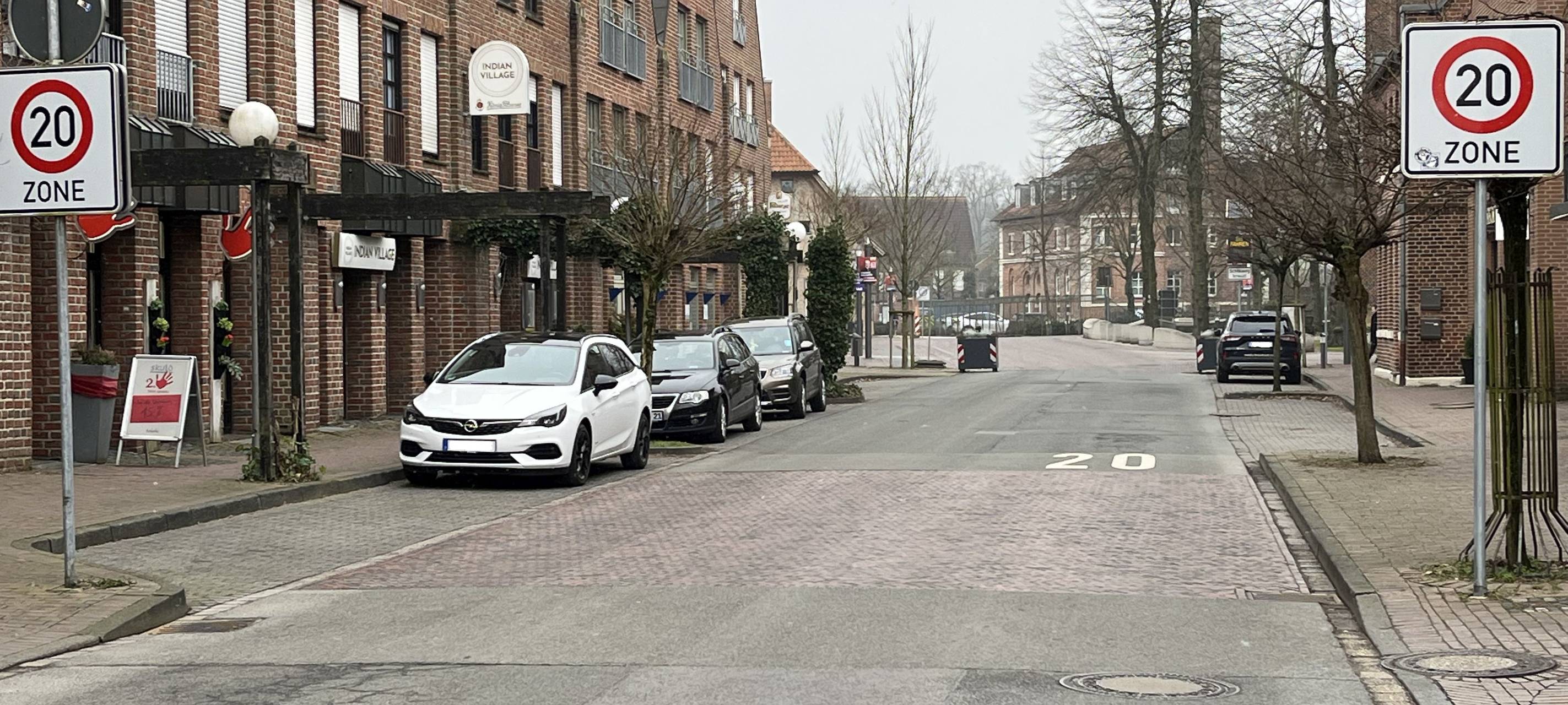 SENDEN: Münsterstraße nur einspurig