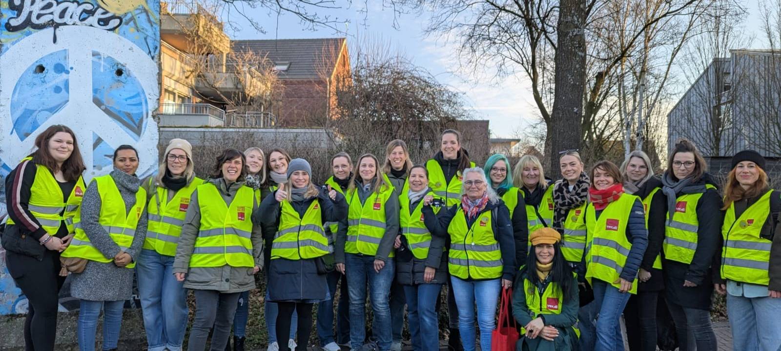 DÜLMEN: Erzieherinnen im Warnstreik