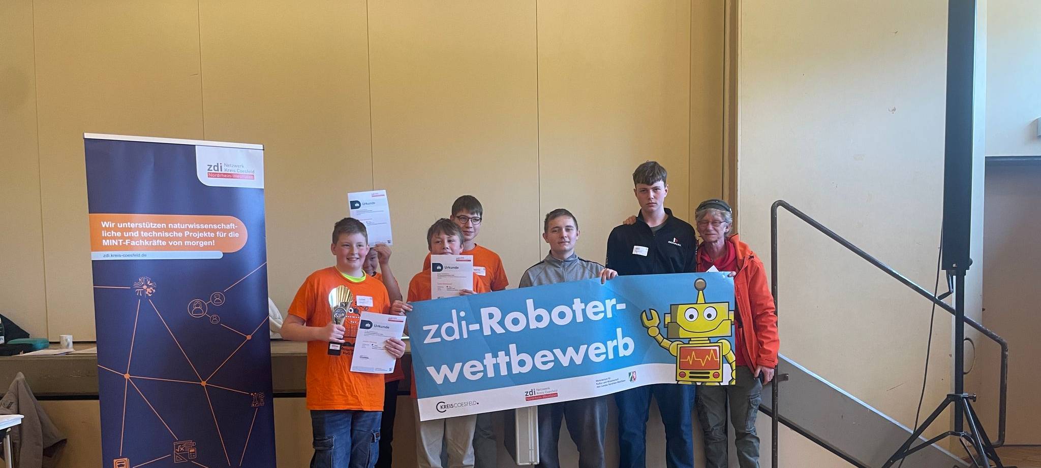 DÜLMEN: Roboter-Wettbewerb gewonnen