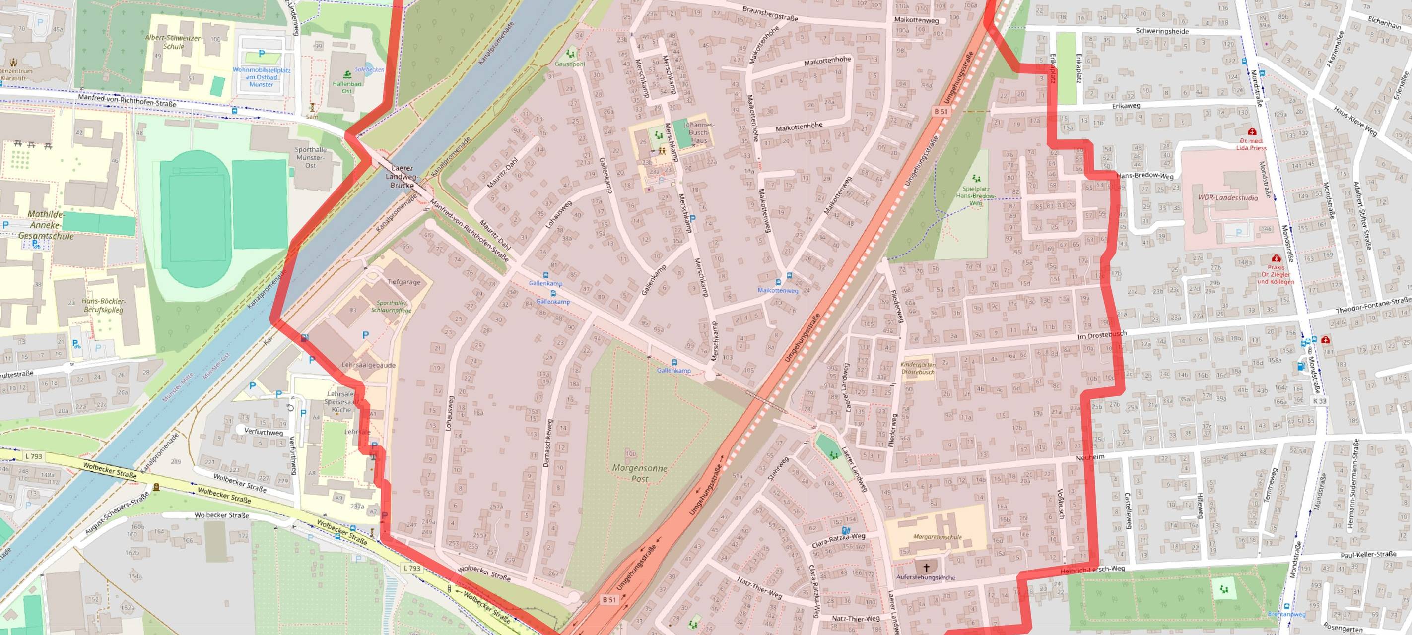 MÜNSTER: Evakuierungsaktion