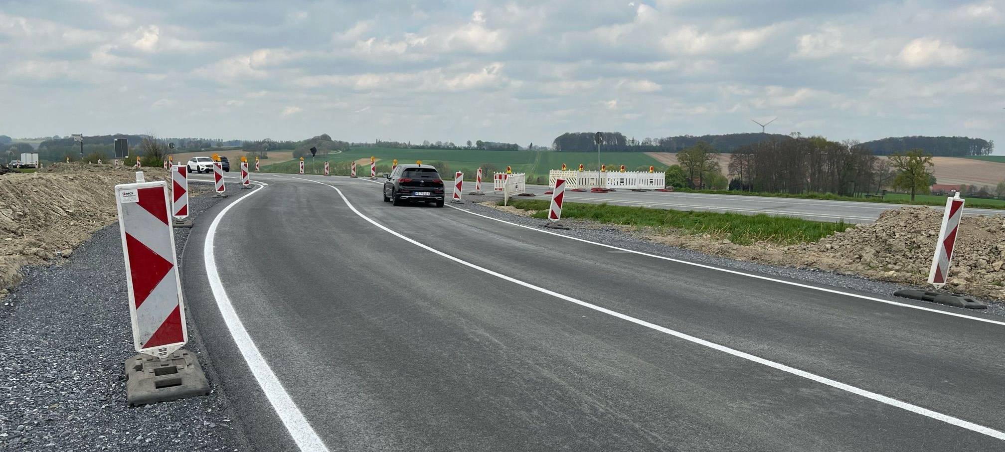 NOTTULN: Umbauarbeiten auf der B 525