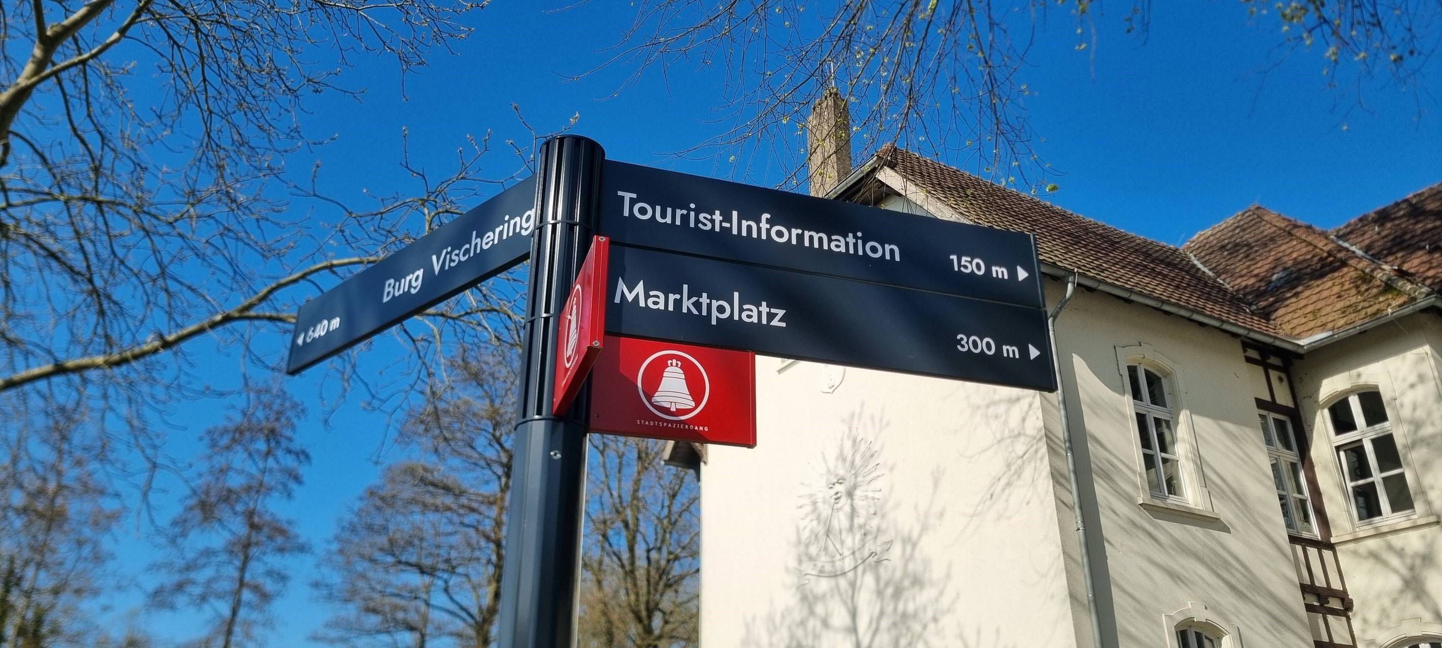 LÜDINGHAUSEN: Neues Fußgänger-Leitsystem