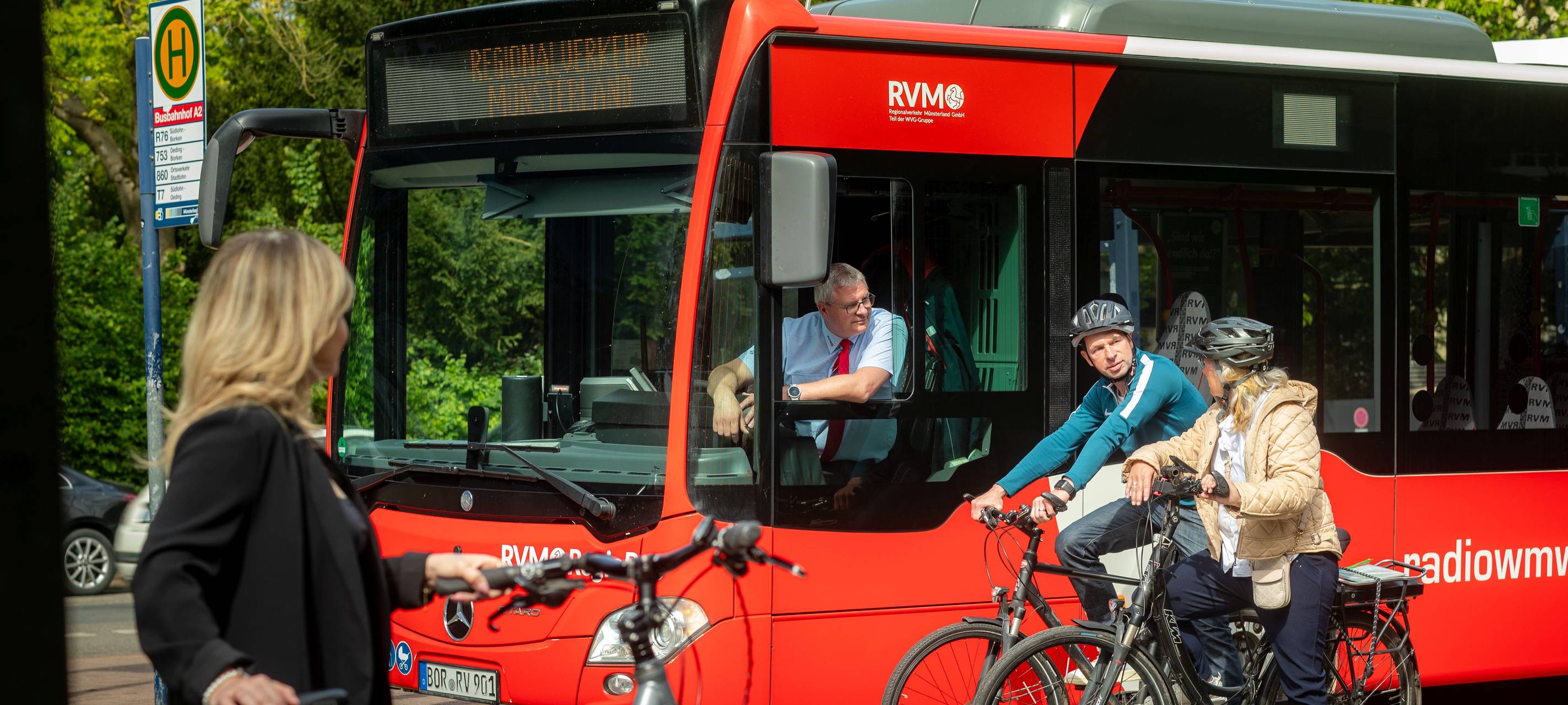 KREIS: Fietsenbusse unterwegs