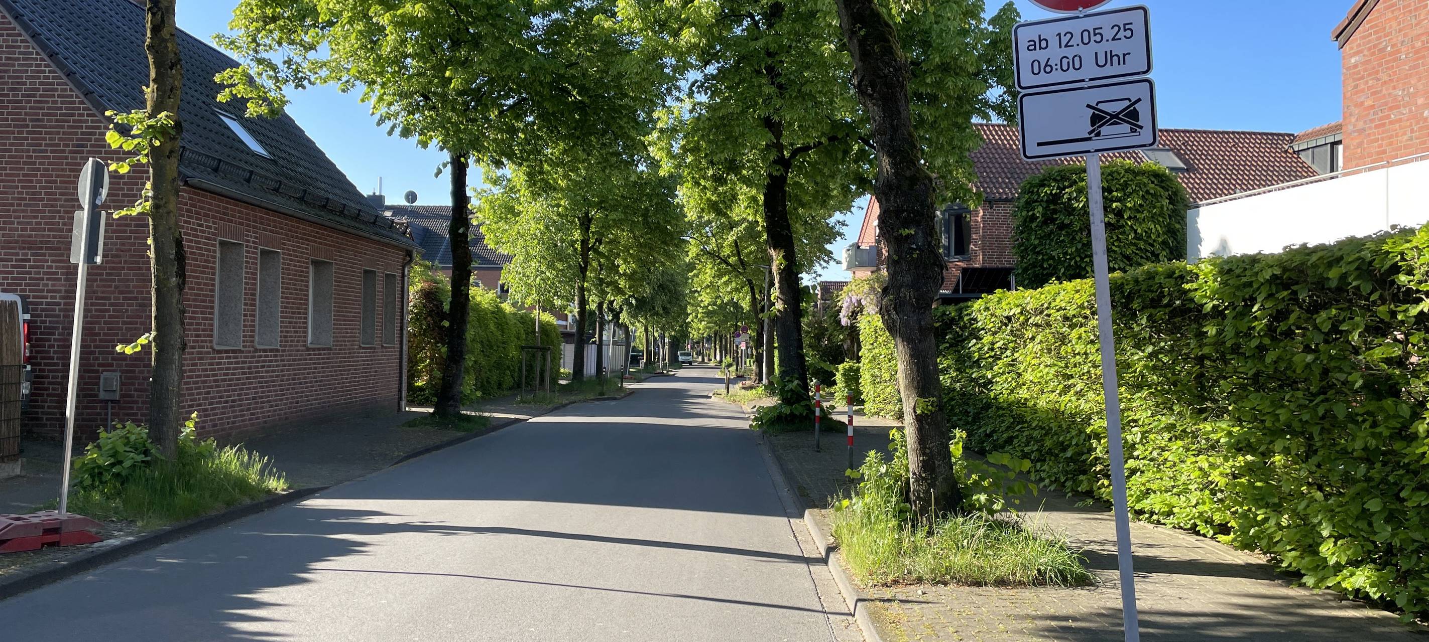 COESFELD: Halteverbot Hengtestraße