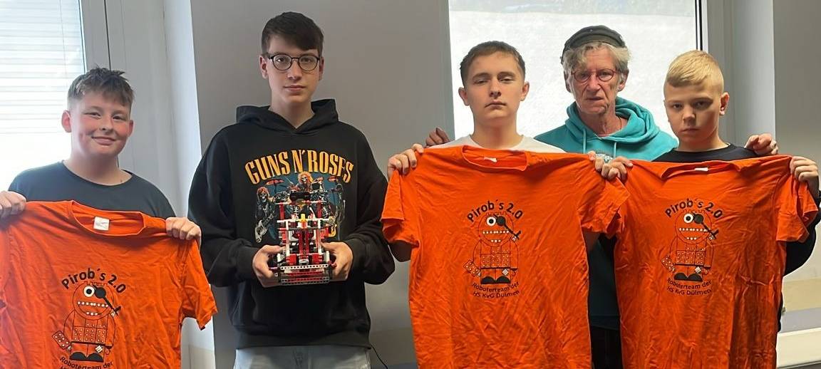 DÜLMEN: Schüler im Roboterwettbewerb