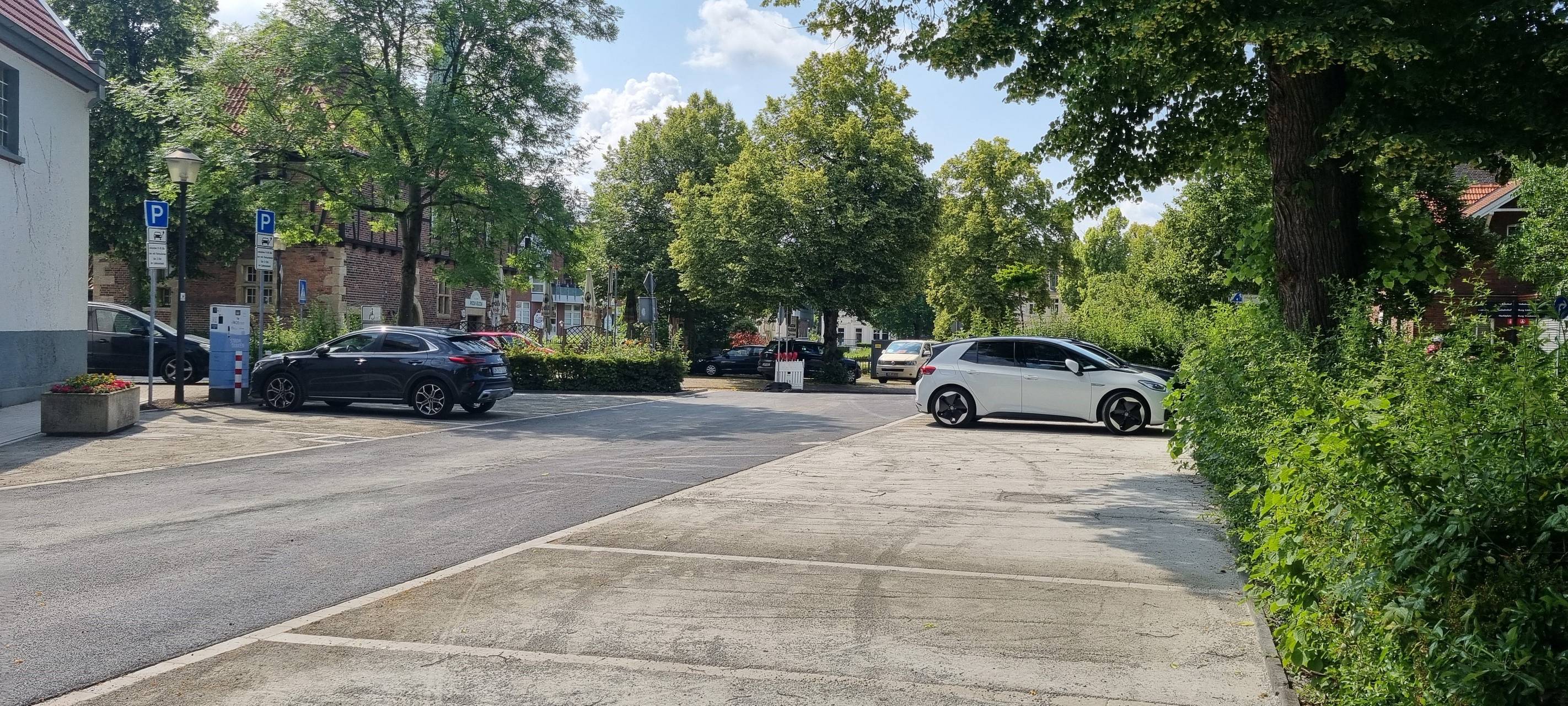 LÜDINGHAUSEN: Parkplatz Borg früher fertig