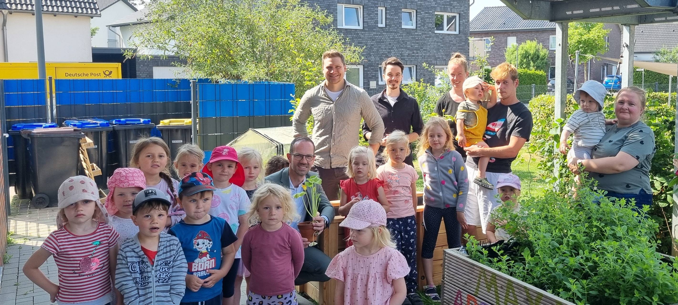 LÜDINGHAUSEN: Hochbeet für Kita