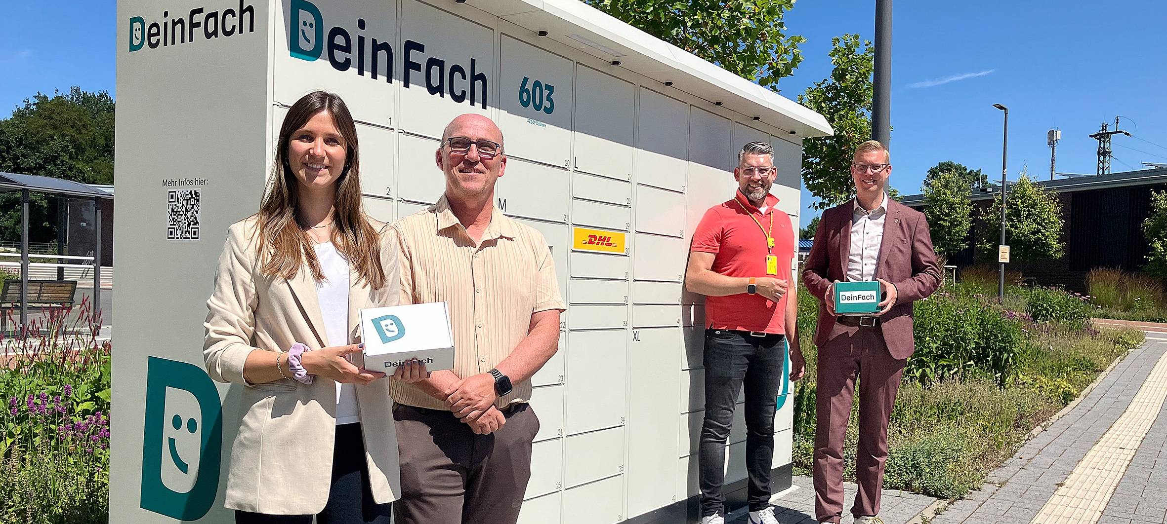 DÜLMEN: neuer Paketautomat