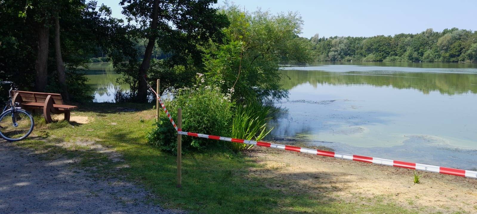 LÜDINGHAUSEN: Klutensee abgesperrt