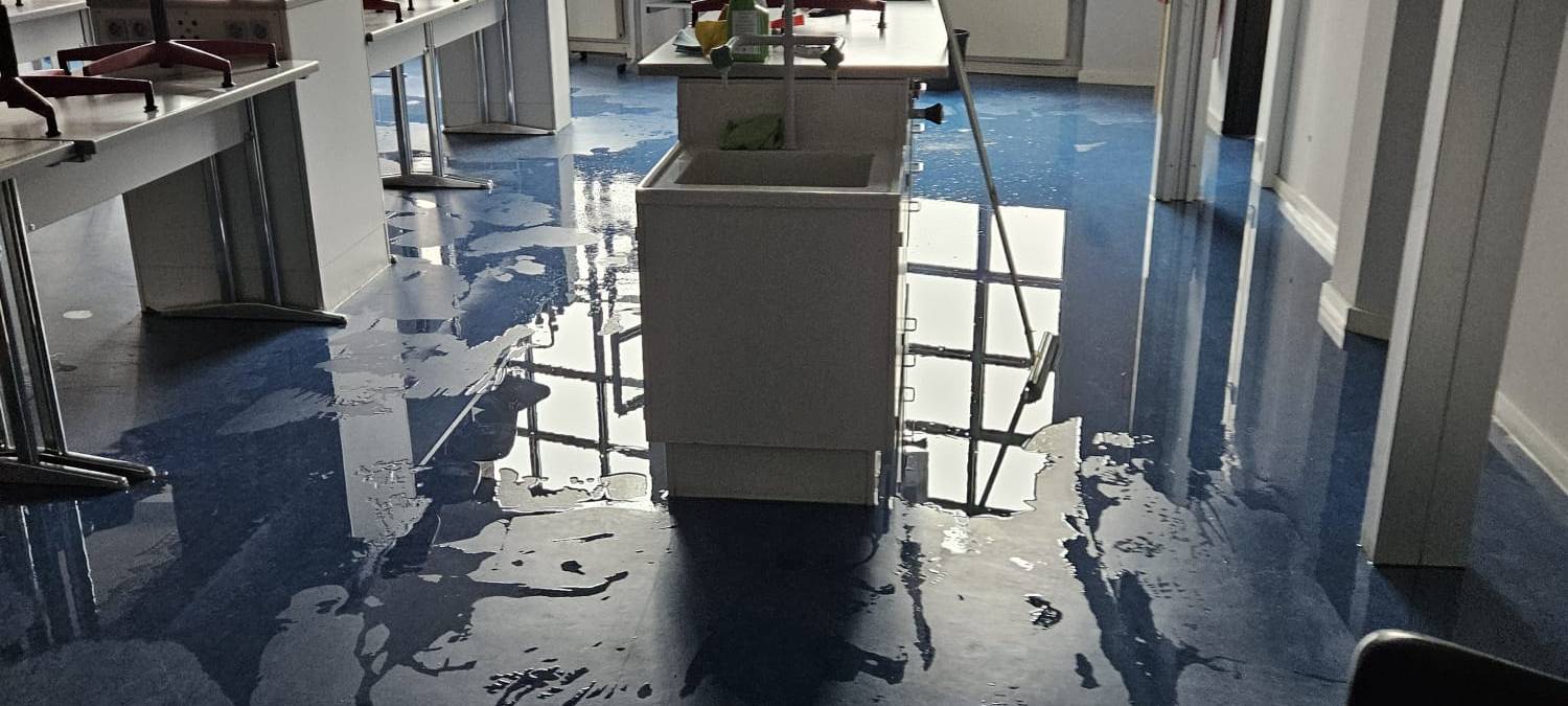 DÜLMEN: Wasserschaden am AvD