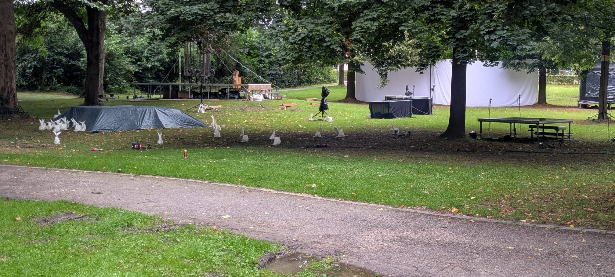 DÜLMEN: Straßentheater erstmals im Stadtpark