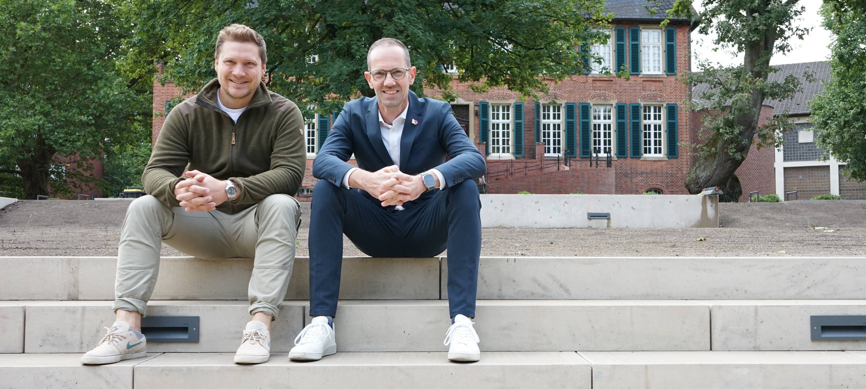 LÜDINGHAUSEN: Arbeiten im Park der Generationen in finaler Phase
