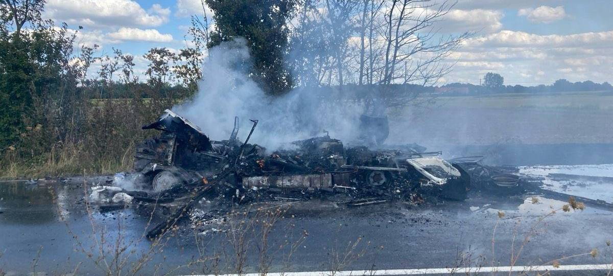 ASCHEBERG: Wohnmobil ausgebrannt