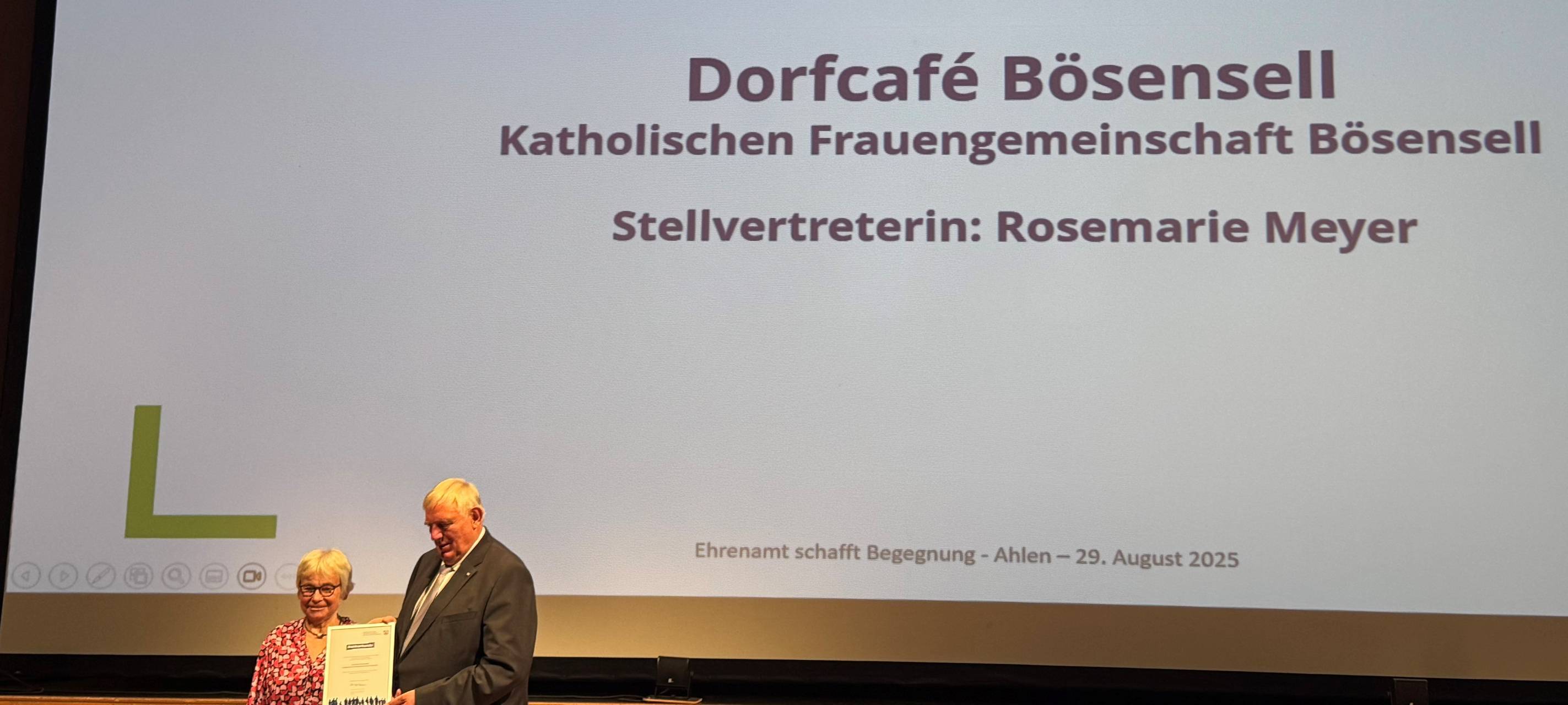 SENDEN: Auszeichnung für Ehrenamtliche