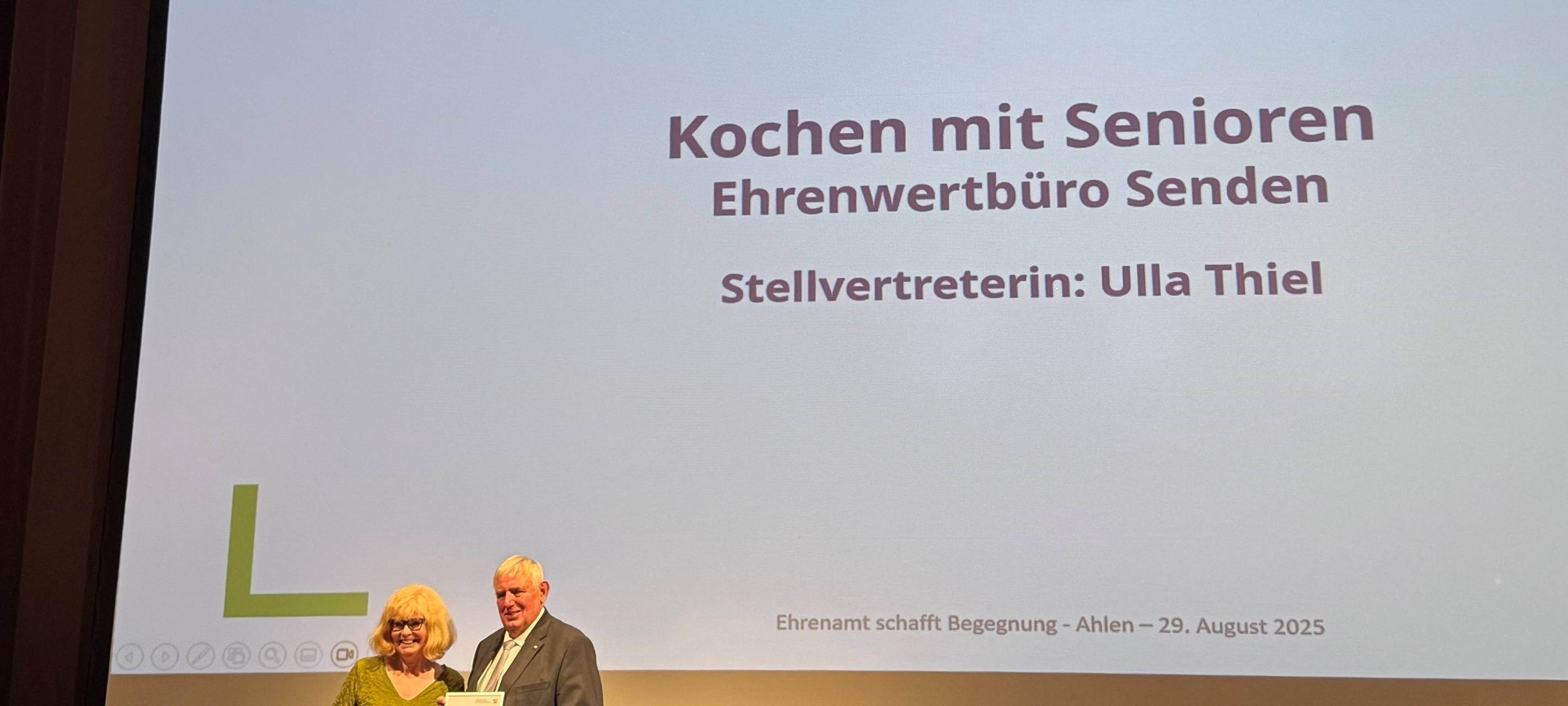 SENDEN: Auszeichnung für Ehrenamtliche