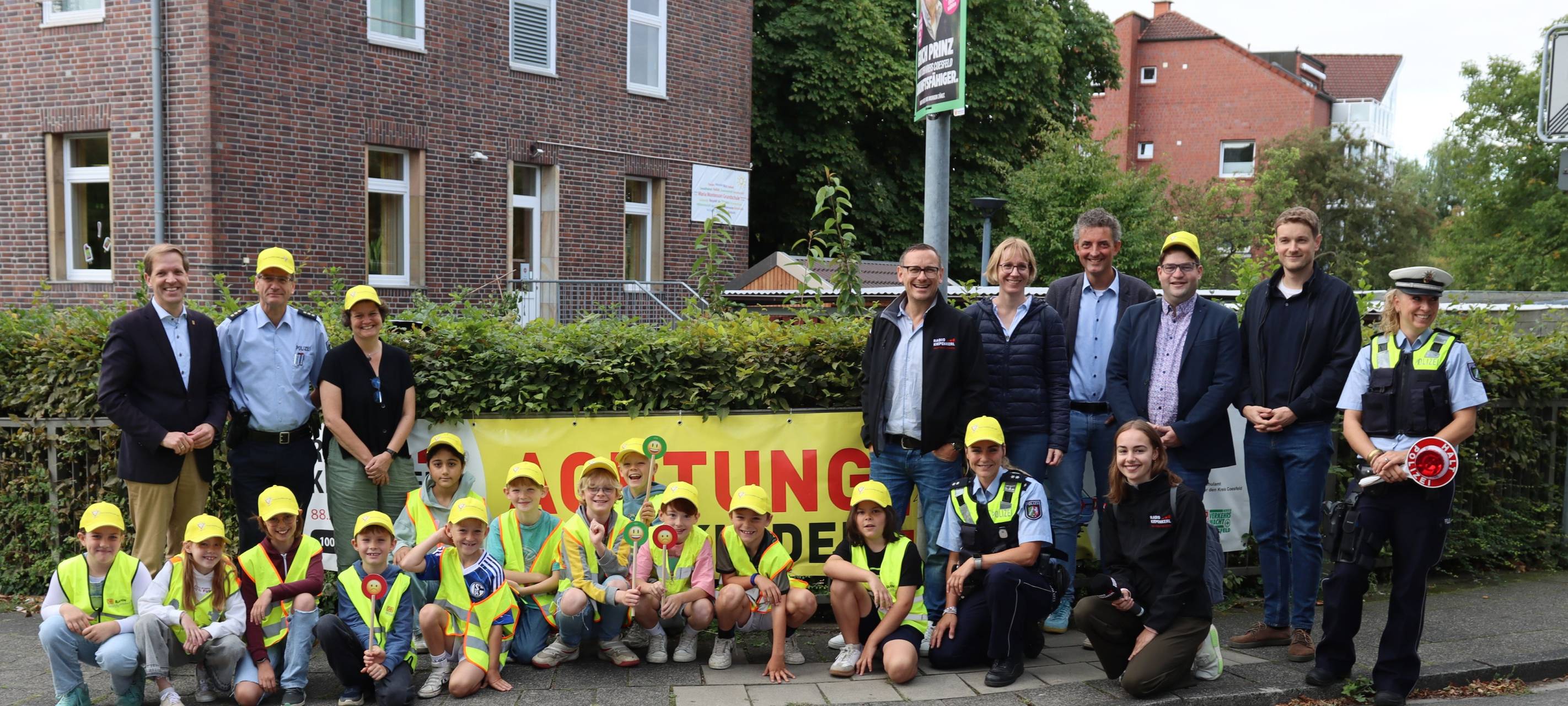 Mit uns im Kreis: Sicher zur Schule