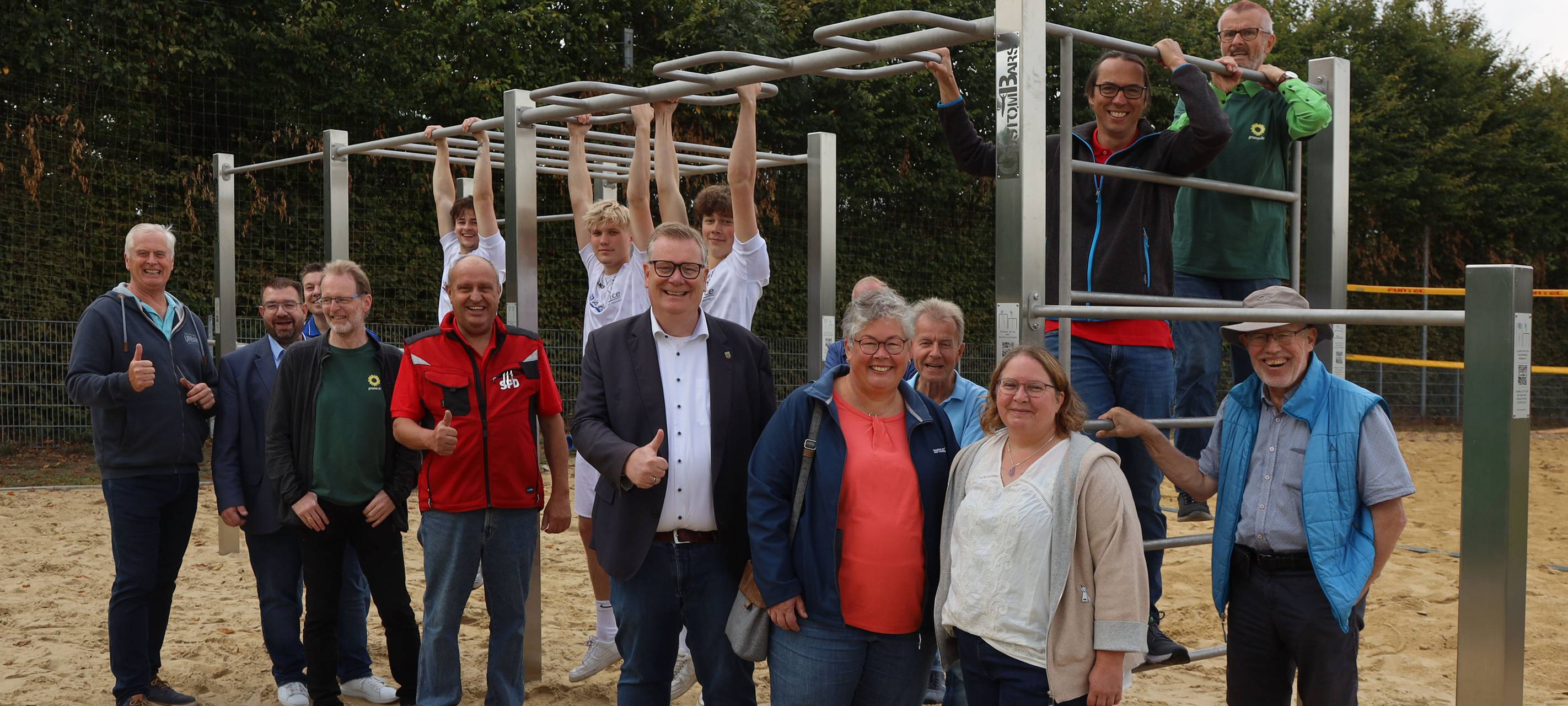 HERBERN: Neue Calisthenics-Anlage