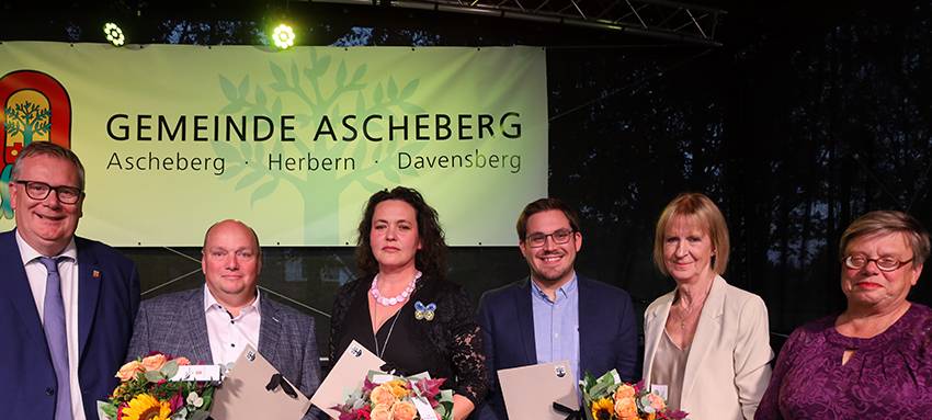 ASCHEBERG: Bürgerpreis für drei Engagierte