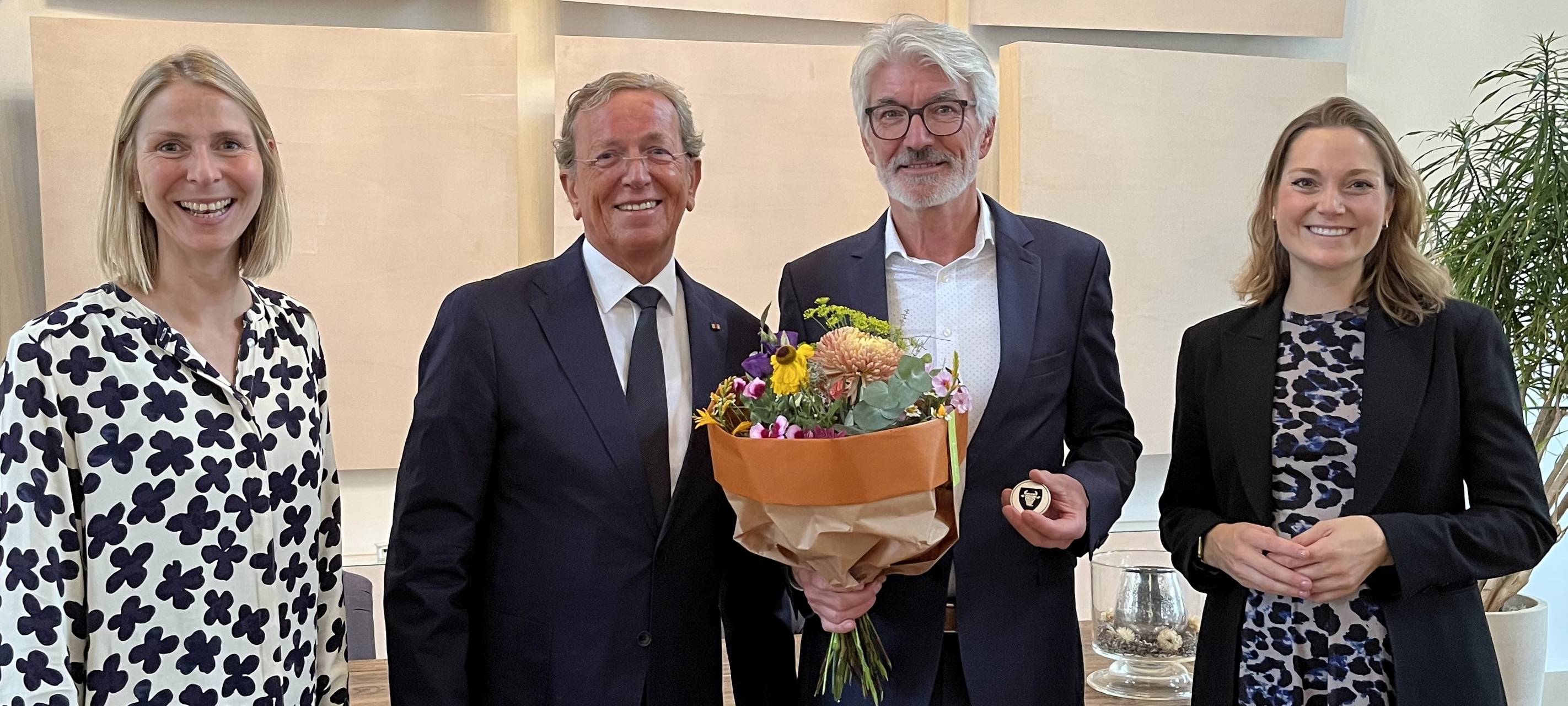 COESFELD: Stadtplakette verliehen