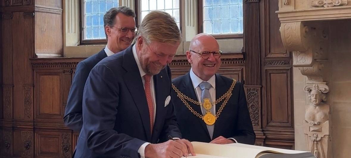 MÜNSTER: Hollands König kommt